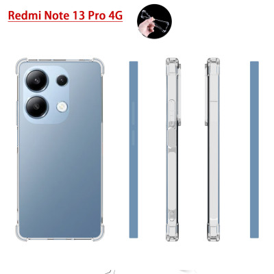 Ốp lưng dành cho Xiaomi Redmi Note 13 4G, Xiaomi Redmi Note 13 Pro 4G dẻo trong chống sốc cao cấp -Hàng chính hãng
