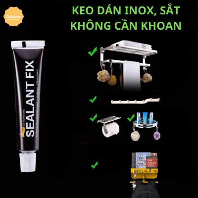Keo Dola Home Dán INOX, Sắt Siêu Chắc Chắn Sealant Fix 12g