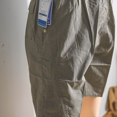 Quần short kaki lưng thun  nam