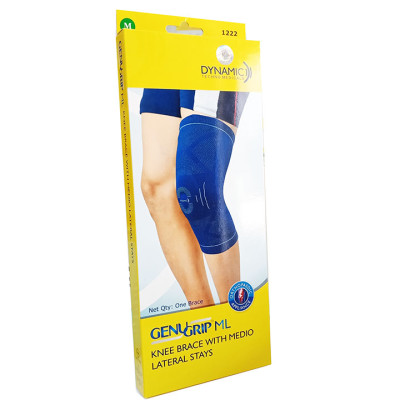 Đai Đầu Gối Cao Cấp Sau Phẫu Thuật Giãn Dây Chằn | Đai  Đầu Gối Cao Cấp Chơi Thể Thao Dùng Được Cho Cả Hai Chân GENU GRIP  WITH MEDIO LATERAL STAYS