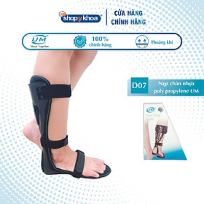 Nẹp chân nhựa poly propylene United Medicare (D07) 