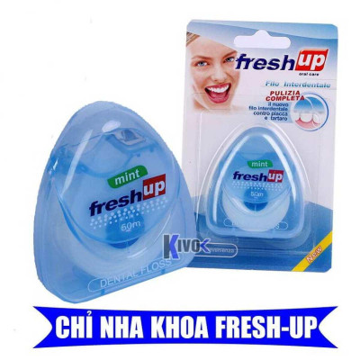 Cuộn Chỉ Nha Khoa Xỉa Răng Fresh Up 50m