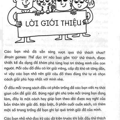 Thể Dục Trí Não - 100+ Thử Thách Để Trẻ Thông Minh Hơn
