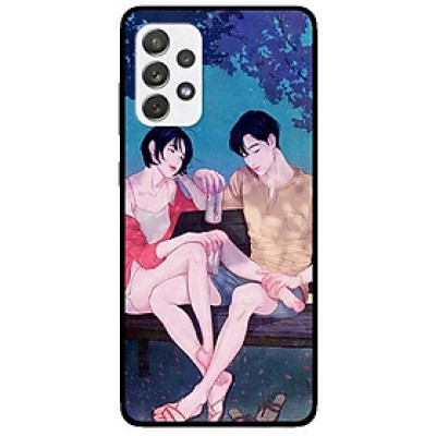 Ốp lưng dành cho Samsung Galaxy A72 5G mẫu Cặp Đôi Chill