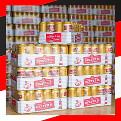 [Tặng 1 ly thuỷ tinh] Bia Reeper B. Weissbier 5.4% - Thùng 24 lon 500ml