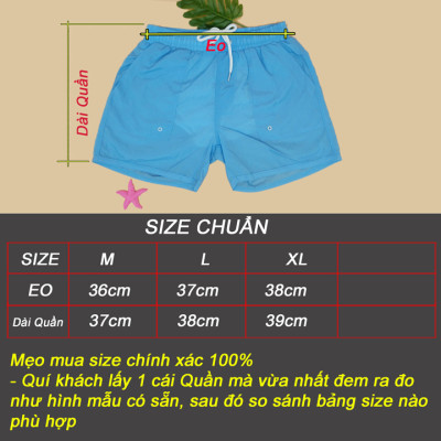Quần shorts nam đi biển, thể thao, mặc nhà - A130