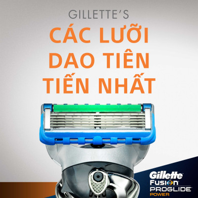 Lưỡi Dao Cạo Râu Gillette Power Fusion