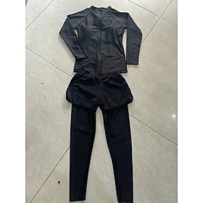 Đồ Bơi Nữ Dài Tay Quần Dài 2 Lớp