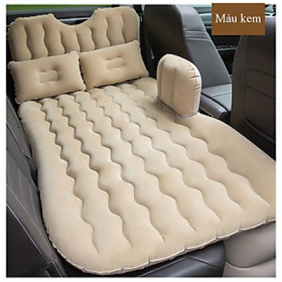 Nệm hơi cho xe ô tô 5 chỗ, 7 chỗ chân rời để đồ tiện dụng, có thanh chặn chống va chạm đầu