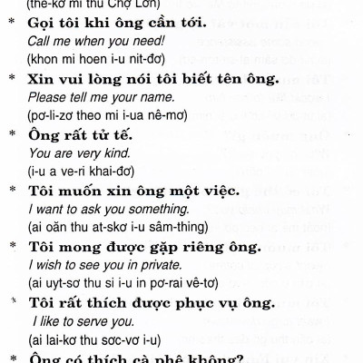 Căn Bản Đàm Thoại Tiếng Anh (Dành Cho Tài Xế Taxi, Cyclo, Honda Ôm) (Tái Bản)