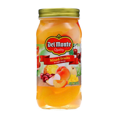 Combo 1 Đào Cắt Lát Ngâm Đường Del Monte 680g + 1 Trái Cây Hỗn Hợp Ngâm Đường Del Monte 680g (Thương Hiệu Mỹ)