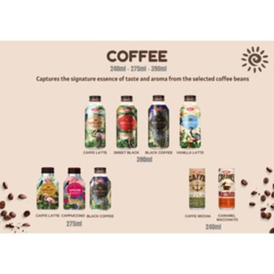 Cà phê Latte OKF Hàn Quốc 275ML x 6 chai
