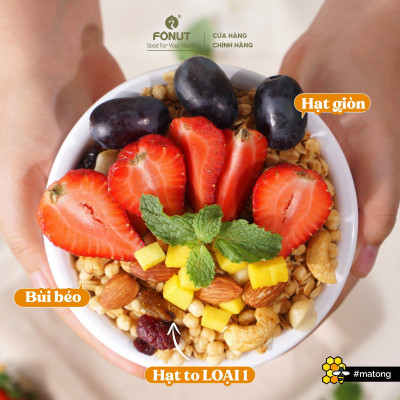 NGŨ CỐC DINH DƯỠNG GRANOLA ( hũ 500gr )