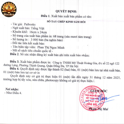 COMBO 2 Sách Chép Kinh - Kinh Địa Tạng, Sám Hối - PAI BOOKS.