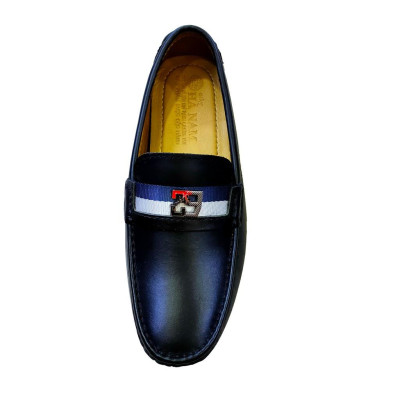 Giày Mọi Nam Đế Âm Da Bò Thật TiTi ĐÔ Cao Cấp GDA256