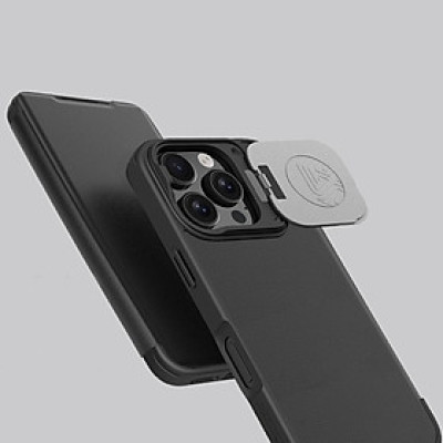 Bao Da Nillkin Qin Prop Leather Cho iPhone 16 Pro Max, iPhone 16 Pro – Chính Hãng, Chống Sốc, Bảo Vệ Camera, Tích Hợp Ngăn Đựng Thẻ - Hàng chính hãng
