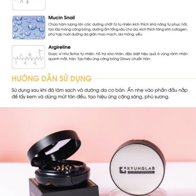 Cushion Dành Riêng Cho Da Treatment Bio Cover Balm Kyung Lab