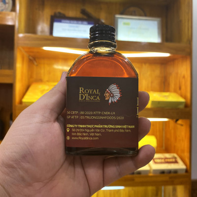 100ml chai thử - Rượu Sâm Maca & Thảo mộc - Royal D