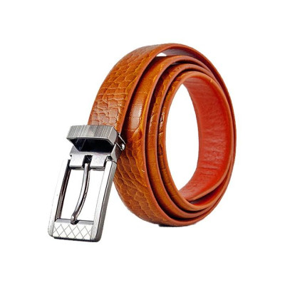 Thắt lưng nữ da thật vân cá sấu Huy Hoàng nhiều màu HC5120-21-22