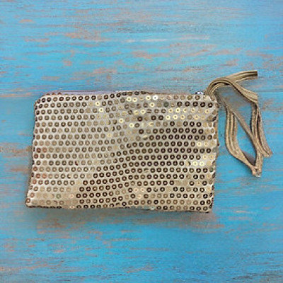 Túi – Ví Vải MINI đựng đồ cá nhân – Karibon - KIm Sa  Vàng 