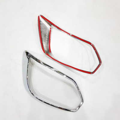 Ốp Viền Đèn Pha, Hậu Mạ Crom Dành Cho Xe Ô Tô Kia Soluto