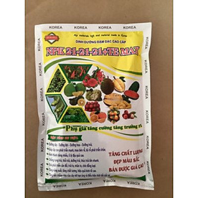 1 GÓI 250G PHÂN BÓN NPK 21-21-21 TE 