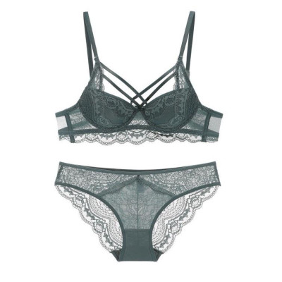 Bộ Đồ Lót Có Gọng Nâng Ngực Ren Lưới Sexy B187