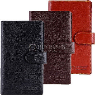 Ví nam Huy Hoàng dáng đứng màu da, đen, nâu HT2144-45-46 