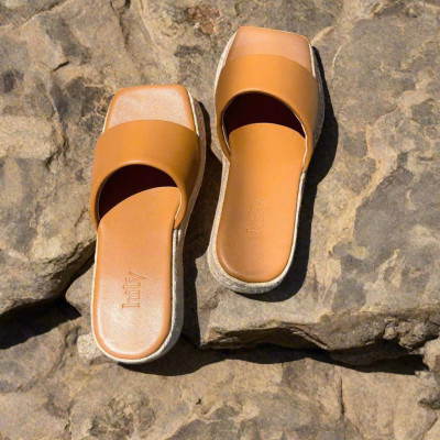 Dép Cói Đế Xuồng FTW003BRONZE thời trang thiết kế Hity