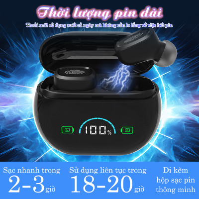 Máy trợ thính không dây Funmic EN-IA006A Có hộp sạc hiện đại