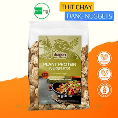 Thịt thuần chay từ đậu thực vật hữu cơ Dragon Superfoods