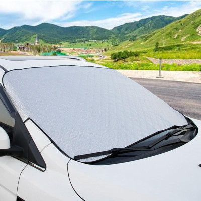 Bạt Che Nắng Kính Lái Ô Tô, Tấm Che Nắng Ô Tô 3 Lớp Tráng Bạc - Chống Nóng Cách Nhiệt Hiệu Quả