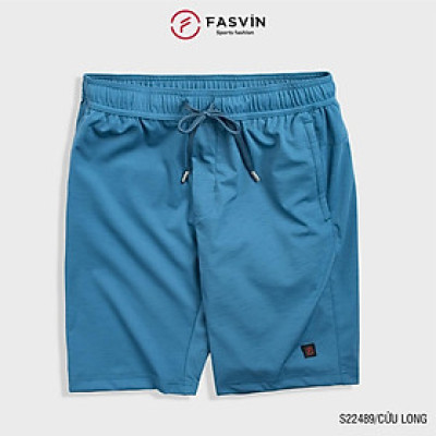 Quần Đùi Nam FASVIN Vải Gió Đẹp Hàng Nhà Máy Chất Lượng Cao Thể Thao Hay Mặc Nhà S22489.HN