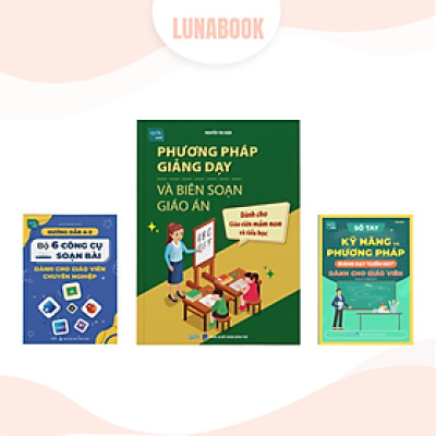 Combo 3 cuốn sách: Giảng dạy biên soạn giáo án mầm non, 6 Công cụ soạn bài, Kỹ năng phương pháp giảng dạy