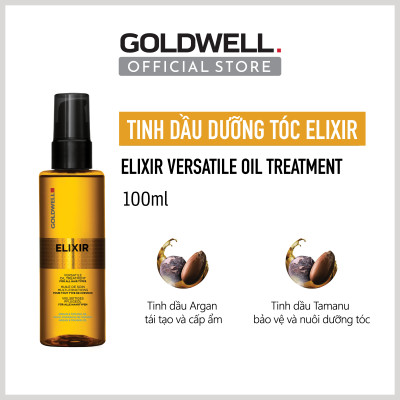 Tinh Dầu Dưỡng Tóc Goldwell Elixir 100ml – Phục Hồi Hư Tổn, Giảm Xơ Rối, Bóng Mượt