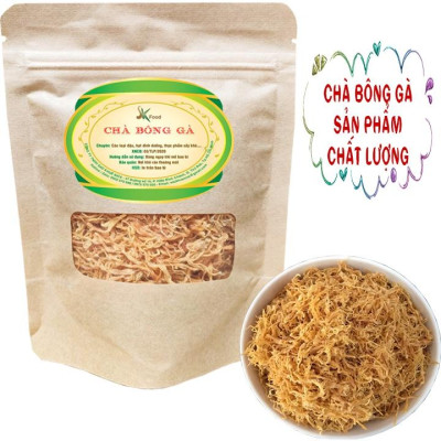CHÀ BÔNG GÀ CHẤT LƯỢNG THƯƠNG HIỆU SK FOOD - BỊCH 50G