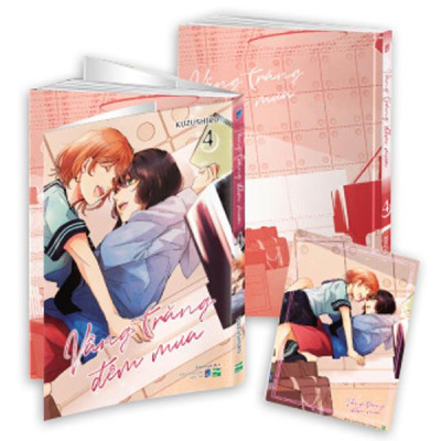 Sách - Vầng Trăng Đêm Mưa - Tập 4 - Bản Đặc Biệt - Tặng Kèm Card Ngọc Trai