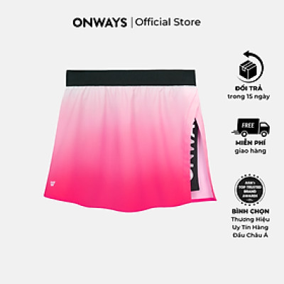 ONWAYS Chân Váy Chạy Bộ Nữ Thoáng Mát, Mỏng Nhẹ, Co Giãn JAMAICA OMBRE SKIRT - W4224