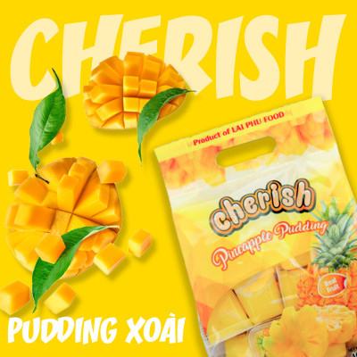 Thạch Pudding Cherish Vị Xoài 405G