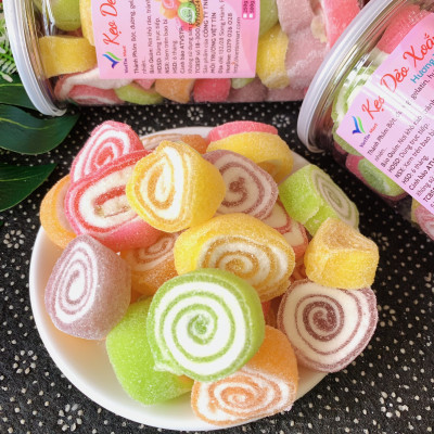 Kẹo Dẻo Xoắn Hương Trái Cây VietTin Mart