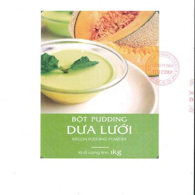 Pudding dưa lưới Déli - Túi 1Kg