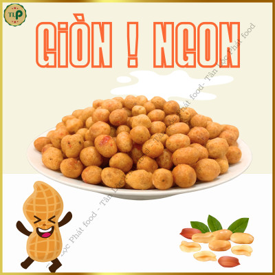 ĐẬU PHỘNG CỐT DỪA  TỎI ỚT TÂN LỘC PHÁT HŨ 400G