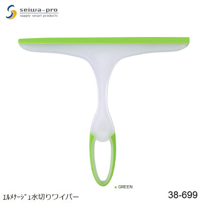 Cây lau kính cầm tay Seiwa-Pro lưỡi gạt Silicon 24.5cm - Hàng nội địa Nhật nhập khẩu Chính Hãng- GIAO MÀU NGẪU NHIÊN