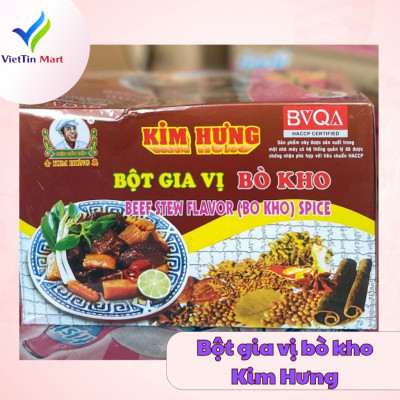 GIA VỊ NẤU BÒ KHO KIM HƯNG GÓI 25G TIỆN LỢI