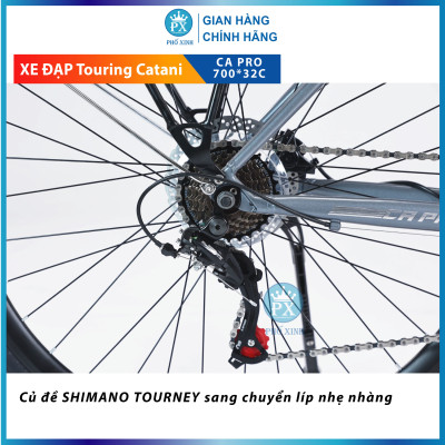 Xe Đạp Touring Catani 700CA Pro Khung Nhôm
