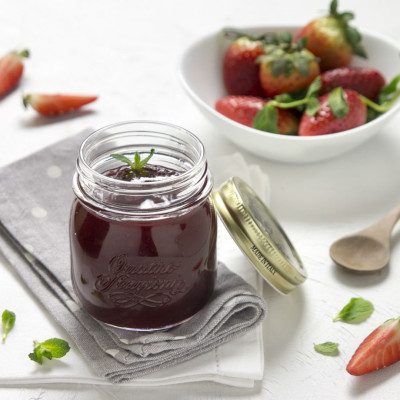 Hũ thủy tinh nắp vặn Quattro 150ml - Bormioli Rocco - Italy