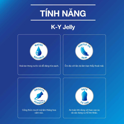 Combo 2 gel bôi trơn Durex K-Y Jelly 50g ( KY Jelly)