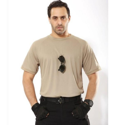 Áo thun cổ tròn chiến thuật_dã ngoại_sinh tồn