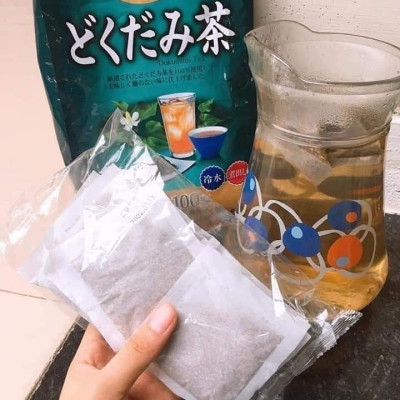 Trà Diếp Cá Hỗ Trợ Thanh Nhiệt, Thải Độc Dokudami Tea Orihiro 60 Túi Lọc Nhật Bản, Giúp Thanh Lọc Cơ Thể