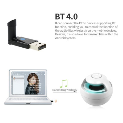 Bộ điều hợp WiFi ZAPO BT 4.0 USB cho PC WiFi Dongle mở rộng phạm vi 150Mbps Tương thích với Windows xp / Vista / Win